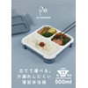 Foodman DSK Bento Box, Standing and Transporting, Thin Lunch Box,