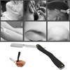 Professional Straight Edge Barber Razor Without Blade Lightweight Salon Quality
