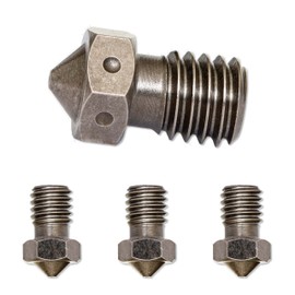 1.0 mm 3 pieces e3d nozzle made of hardened steel 3D printer nozzle for V6 hotend. Hardened steel nozzle