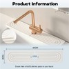 LAIKAIEU Tap Mat, Drip Mat for Kitchen Sink, Diatomite Quick