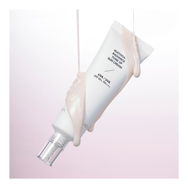 Pink Tone-up Niacion Light Tone-up Sun Cream 50ml - [1+1]