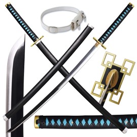 Anime Sword,Tokitou Muichirou Sword,High Carbon Steel Real Handmade Full Tang Katana