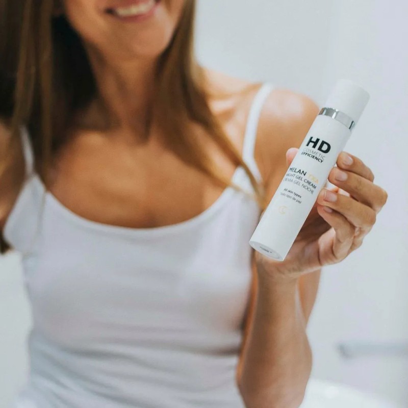 Hd Cosmetic Efficiency Melan Txa Crema-gel Noche 50ml Todo Tipo