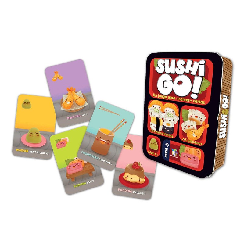 Devir Sushi Go! en Español, Juego de Mesa