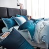 Boqingzhu Bed Linen 135 x 200 cm Blue Dark Blue