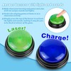 BEAN LIEVE 2-Pack Game Buzzers - Super Bright 4-LEDs, Unique
