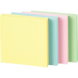 コクヨ 付箋 超徳用 ふせん <K2> 75mm×75mm 100枚×10冊入 4色ミックス K2メ-7575