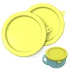 2Pack Silicone Lids for Dash My Mug Ice Cream Maker,