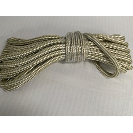 1/2 Inch by 100 Feet Gold Double Braid Nylon Rope