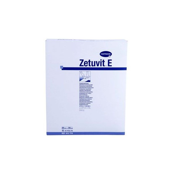 Hartmann Zetuvit E 20x20cm Absorbent Pad 15 Items