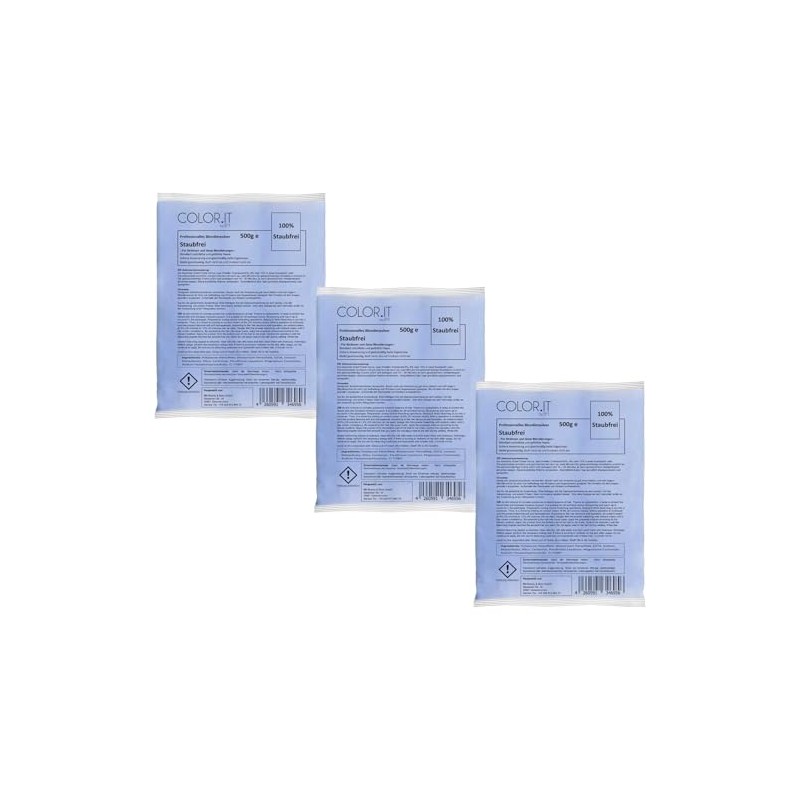 COLOR.IT by BM Premium Bleaching Powder (Pack of 3) 500