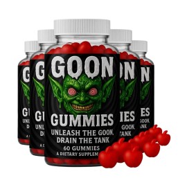 Goon 5-Pack Goon Gummies – Daily Energy & Wellness Support For Men - 300 Gummies