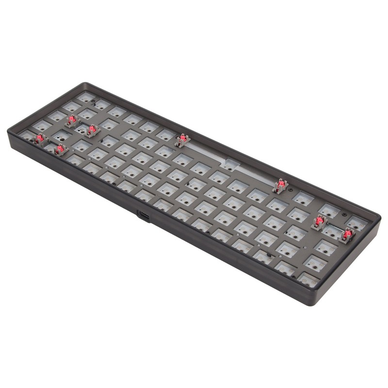 Mechanical Keyboard Kit 68 Keys 2.4G BT Wired Mode 65%
