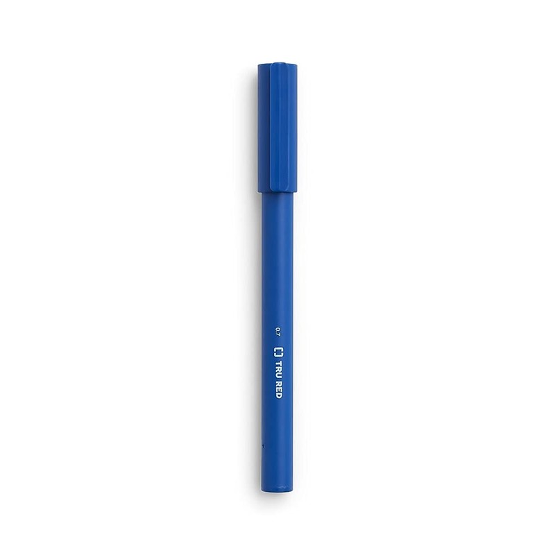 STAPLES TRU RED Gel Pen - Quick Dry, 0.7mm Point,