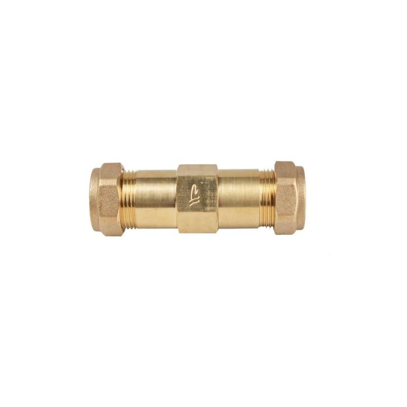 15mm Compression Burst Pipe Repair Coupling Connector Brass Fitting 80mm