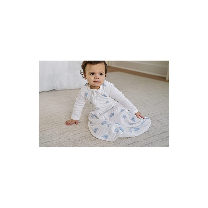 aden + anais AKADABASGO10005 Earthly Design, Organic Cotton Sleeper, Sleeping