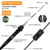 Soldering Iron Kit 80W LCD Adjustable Temperature 180-520℃ Solder Kit