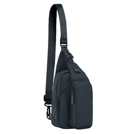 BALEAF Waterproof Sling Bag Crossbody Backpack Adjustable Strap Shoulder Chest Daypack Casual Traveling Hiking Daily Dark Grey