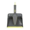 Casabella Wayclean Handheld Angled, Medium, Gray Dustpan and Brush Set,