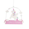 Sass & Belle Rainbow Unicorn I Believe Plaque