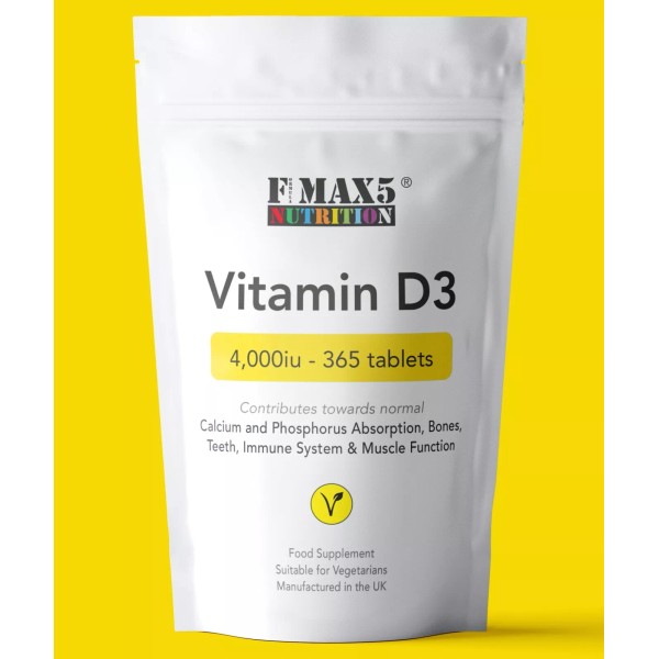 Vitamin D 4000IU Tablets | 365 Vitamin D3 Supplements |