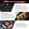Xotic Tech Car Center Console Secondary Armrest Storage Box Key