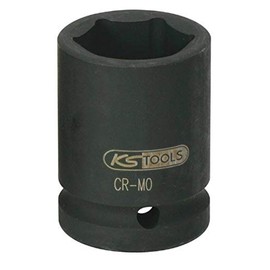KS Tools 515.1387 3/4 Inch Hex Impact Socket, Short, 7/8 Inch