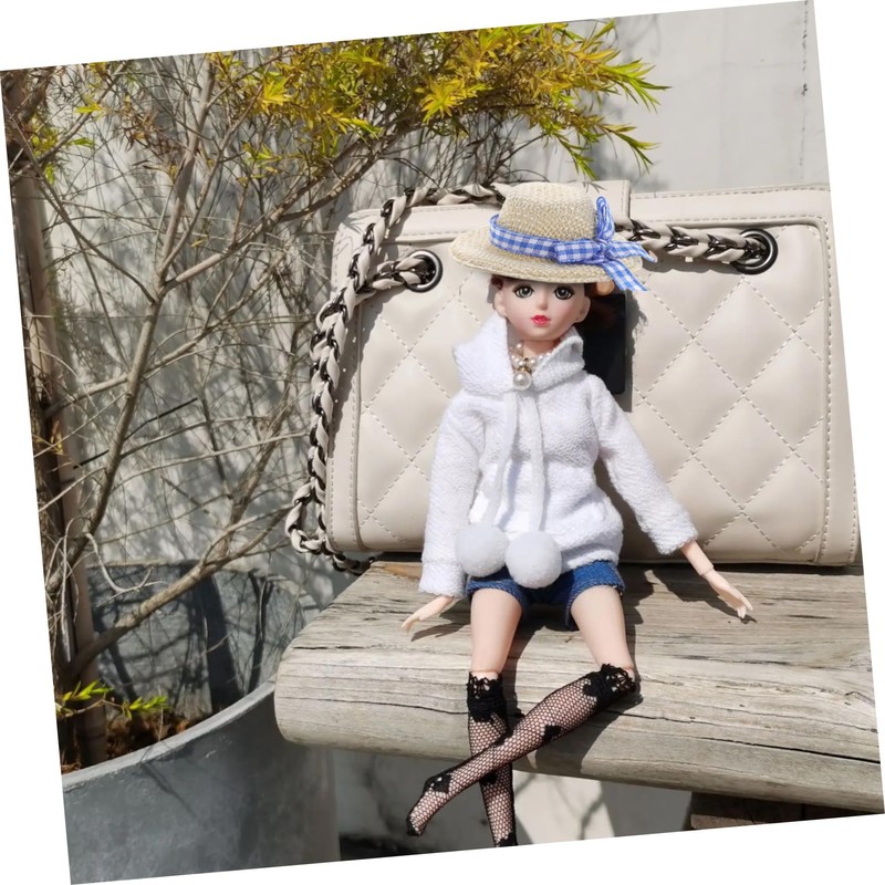 JOINPAYA 8pcs Mini Knit Mini Construction Hat Mini Hat Figure