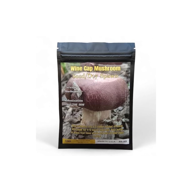 Wine Cap Mushroom Seed/Dry Spawn