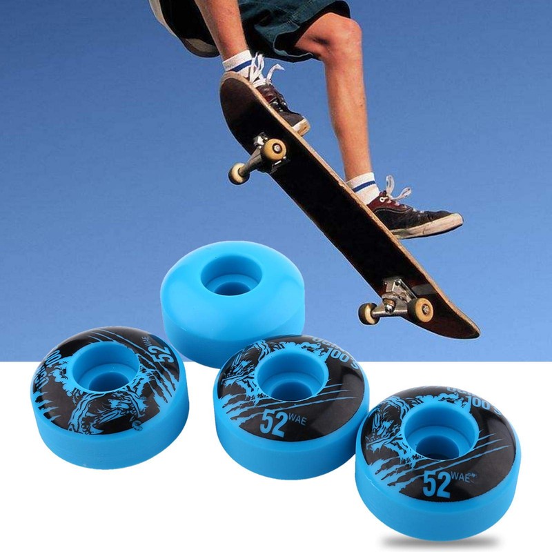 Tyenaza Skateboard Wheels, 52mm x 30mm 4 pcs/set Outdoor Classic