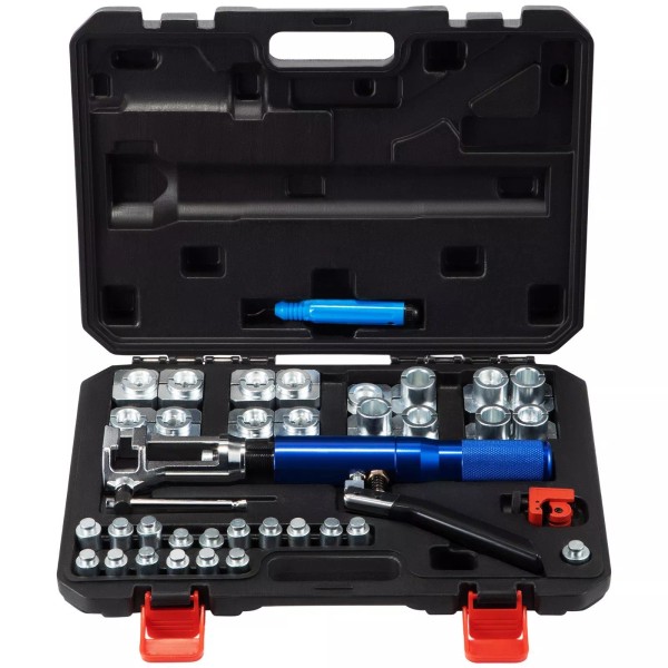 VEVOR Hydraulic Flaring Tool Kit, 45° Double Flaring Tool, Brake