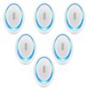 Ultrasonic Pest Repeller 6 Packs,Electronic Pest Repellent Pest Control Indoor