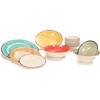 Carlisle FoodService Products Mingle Resuable Plastic Plate Dinner Plate with