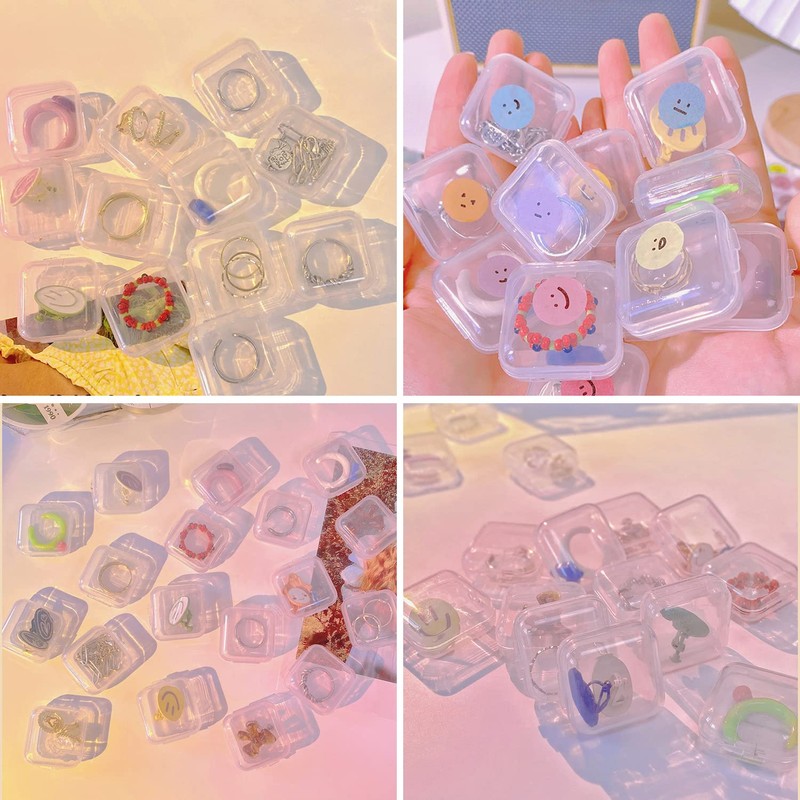 Doyime Small Items Storage Case, Set of 20, Plastic Case,