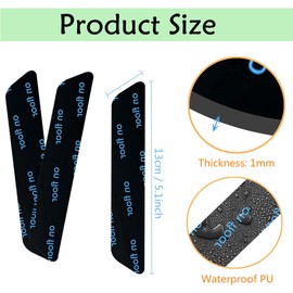 MANJIAMEI 16 Pcs Rug Grippers for Laminate Floor, Washable & Reusable Rug Floor Grips Rug Pads, Anti Slip Rug Underlay Suitable Carpet Grippers for Marble Wooden Floors and Hard Floors