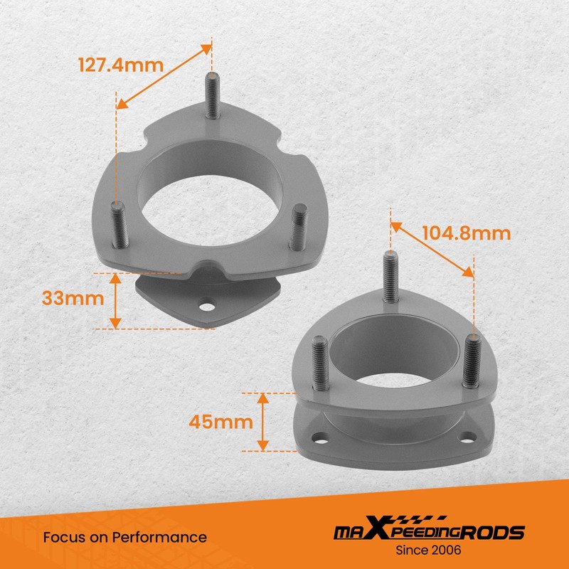 maXpeedingrods 3.5" Front & 2.5" Rear Leveling Kit for Ford