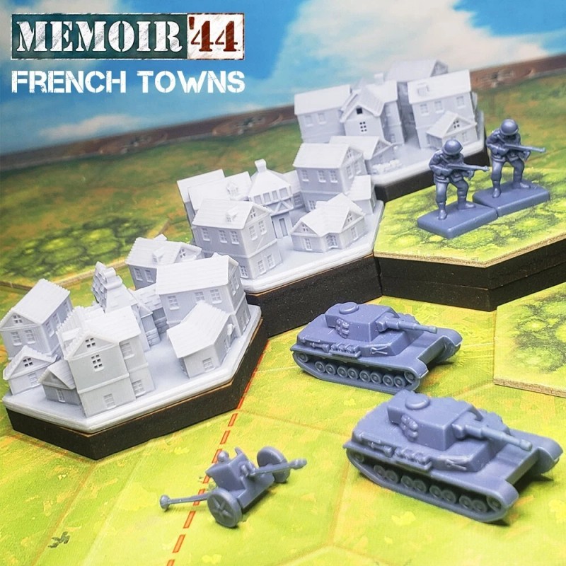 Days of Wonder Memoir 44 European Towns Set of 3