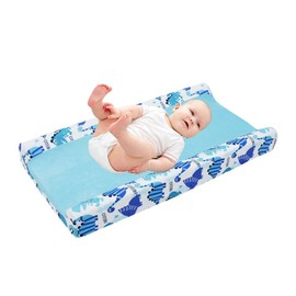 ISAKEN Covers for changing mat, newborn changing mat cover, changing mat cover, baby touch massage dressing changing tables, changing mat, changing mat for changing table, 32 x 16 x 4 inches