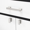 Cotykiley 6 Pack 3.75 Inch(96mm) Brushed Satin Nickel Cabinet Handles