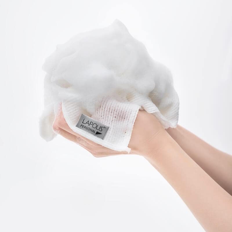 LAPOLIS Rich Foam Towel® Natural Body Cleansing Towel Born from