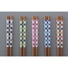 Hiranoi Chopsticks & Chopsticks Set, 6 Pairs, Colorful Wakasa Lacquer,