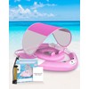 Relaxing Baby - Pool Float with Adjustable Seat Pocket,Baby Swimming