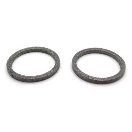 SMT- Exhaust Gaskets 22899 Exhaust Port Gaskets Compatible With Harley 1984-2019 Big Twin Dyna Sporster Road King Electra Glide [See Fitment]