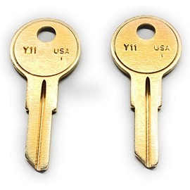Pair of Replacement Keys for Husky Hudson Dewalt Home Depot Toolboxes with Code Series B01-B05 Cut to Your Code. (B03)