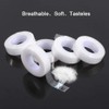 5 rolls of transparent PE tape, breathable false eyelash extensions