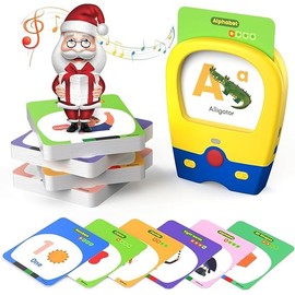 Bilingual Talking Flash Cards with 240 Sight Words, Sensory Toys for Toddlers 1-3, Pocket Speech for Toddlers, Speech Therapy Toys for Autistic Children Aged 2-6 Year Old Boys and Girls