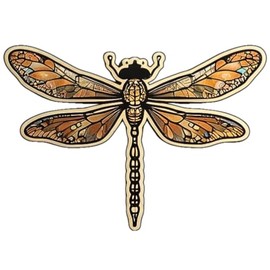 3PC 3'' Dragonfly Sticker Vinyl Stickers, Laptop Decal, Water Bottle Sticker, Car Decal, Skateboard Stickers, Funny Stickers, Bumper Stickers, Gift for Lover 7