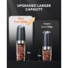 [Upgraded 9 Oz] FORLIM Gravity Electric Salt and Pepper Grinder