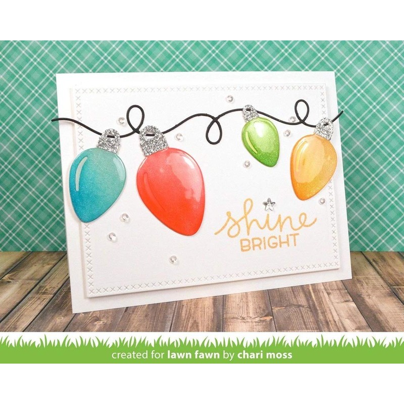 Lawn Fawn, Lawn cuts/Stanzschablone, String of Lights