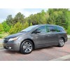 Rvinyl Pillar Post Window Trim Compatible with Honda Odyssey 2011-2017
